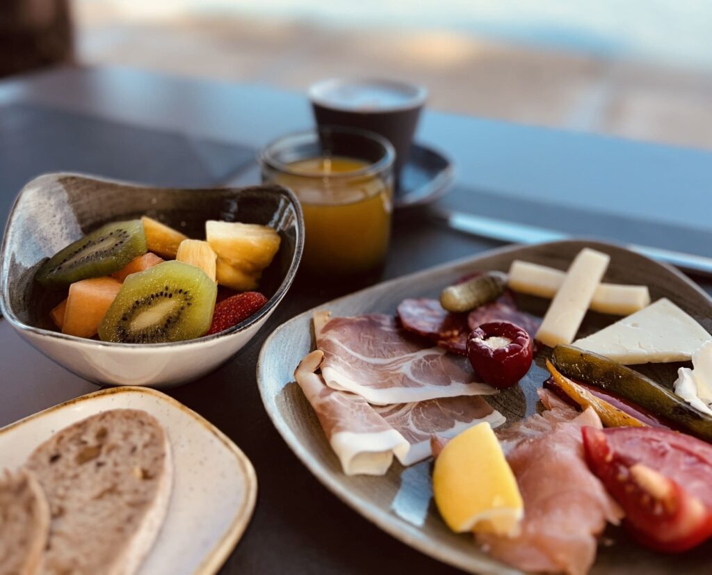 Beautiful breakfast arrangement